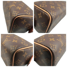 Load image into Gallery viewer, LOUIS VUITTON Dopp Pouch Monogram Canvas Clutch Bag Brown