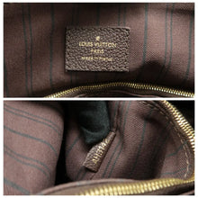 Load image into Gallery viewer, Louis Vuitton Lumineuse Monogram Leather Shoulder Bag Brown
