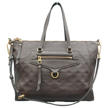 Load image into Gallery viewer, Louis Vuitton Lumineuse Monogram Leather Shoulder Bag Brown