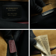 Load image into Gallery viewer, Burberry Macken Canvas Leather Shoulder Bag Brown