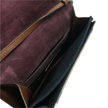 Load image into Gallery viewer, Burberry Macken Canvas Leather Shoulder Bag Brown
