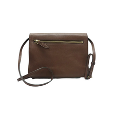 Load image into Gallery viewer, Burberry Macken Canvas Leather Shoulder Bag Brown