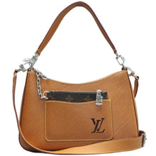 Load image into Gallery viewer, LOUIS VUITTON Marelle Epi Leather Satchel Bag Brown