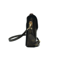 Load image into Gallery viewer, LOUIS VUITTON Metis Monogram Canvas Satchel Bag Brown