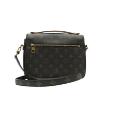 Load image into Gallery viewer, Louis Vuitton Metis Monogram Canvas Satchel Bag Brown
