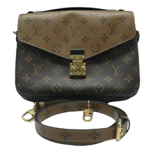Load image into Gallery viewer, Louis Vuitton Metis Monogram Canvas Satchel Bag Brown