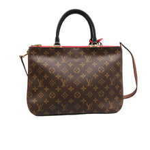 Load image into Gallery viewer, LOUIS VUITTON Millefeuille Monogram Canvas Satchel Bag Brown