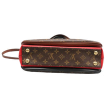 Load image into Gallery viewer, LOUIS VUITTON Millefeuille Monogram Canvas Satchel Bag Brown