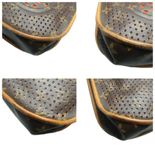 Load image into Gallery viewer, Louis Vuitton Musette Monogram Perforated Canvas Shoulder Bag Brown
