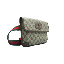 Load image into Gallery viewer, Gucci Neo Vintage GG Monogram Canvas Belt Bag Brown