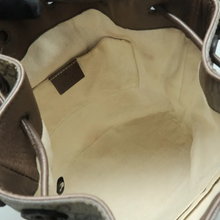 Load image into Gallery viewer, GUCCI Neo Vintage Canvas Backpack Bag Brown