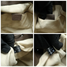 Load image into Gallery viewer, GUCCI Neo Vintage Canvas Backpack Bag Brown