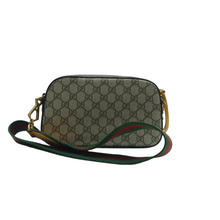 Load image into Gallery viewer, GUCCI Neo Vintage Canvas Shoulder Bag Brown