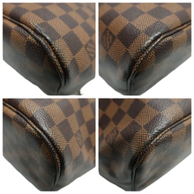 Load image into Gallery viewer, Louis Vuitton Neverfull Damier Ebene Canvas Shoulder Bag Brown