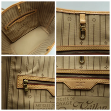 Load image into Gallery viewer, Louis Vuitton Neverfull Monogram Canvas Shoulder Bag Brown