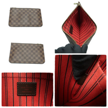 Load image into Gallery viewer, Louis Vuitton Neverfull GM W/P Damier Ebene Canvas Shoulder Bag Brown