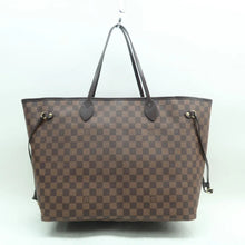 Load image into Gallery viewer, LOUIS VUITTON Neverfull GM Damier Ebene Canvas Shoulder Bag Brown