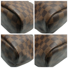 Load image into Gallery viewer, Louis Vuitton Neverfull Damier Ebene Canvas Shoulder Bag Brown