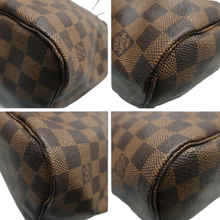 Load image into Gallery viewer, Louis Vuitton Neverfull Damier Ebene Canvas Shoulder Bag Brown