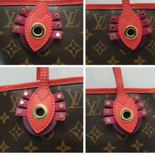 Load image into Gallery viewer, Louis Vuitton Neverfull W/P Monogram Canvas Shoulder Bag Brown