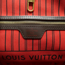 Load image into Gallery viewer, Louis Vuitton Neverfull GM W/P Damier Ebene Canvas Shoulder Bag Brown