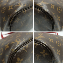 Load image into Gallery viewer, Louis Vuitton Neverfull W/P Monogram Canvas Shoulder Bag Brown