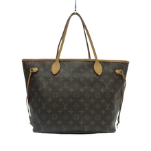 Load image into Gallery viewer, Louis Vuitton Neverfull Monogram Canvas Shoulder Bag Brown