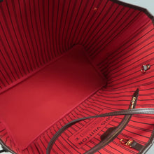 Load image into Gallery viewer, LOUIS VUITTON Neverfull GM Damier Ebene Canvas Satchel Bag Brown