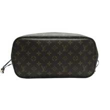 Load image into Gallery viewer, Louis Vuitton Neverfull W/P Monogram Canvas Shoulder Bag Brown