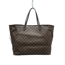 Load image into Gallery viewer, Louis Vuitton Neverfull GM W/P Damier Ebene Canvas Shoulder Bag Brown