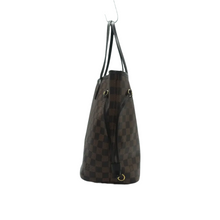 Load image into Gallery viewer, Louis Vuitton Neverfull Damier Ebene Canvas Shoulder Bag Brown