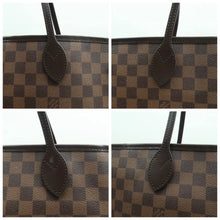 Load image into Gallery viewer, LOUIS VUITTON Neverfull GM Damier Ebene Canvas Shoulder Bag Brown