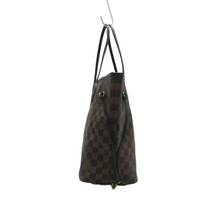 Load image into Gallery viewer, Louis Vuitton Neverfull Damier Ebene Canvas Shoulder Bag Brown