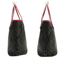 Load image into Gallery viewer, Louis Vuitton Neverfull W/P Monogram Canvas Shoulder Bag Brown
