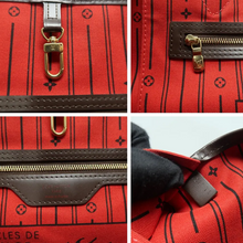 Load image into Gallery viewer, Louis Vuitton Neverfull GM Damier Ebene Canvas Shoulder Bag Brown