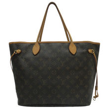 Load image into Gallery viewer, Louis Vuitton Neverfull Monogram Canvas Shoulder Bag Brown