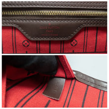 Load image into Gallery viewer, Louis Vuitton Neverfull GM Damier Ebene Canvas Shoulder Bag Brown