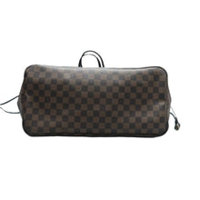 Load image into Gallery viewer, Louis Vuitton Neverfull GM Damier Ebene Canvas Shoulder Bag Brown