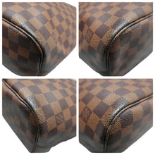 Load image into Gallery viewer, Louis Vuitton Neverfull MM Damier Ebene Canvas Shoulder Bag Brown