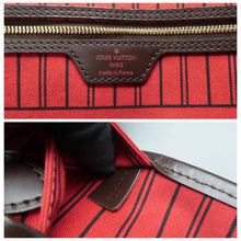 Load image into Gallery viewer, Louis Vuitton Neverfull GM Damier Ebene Canvas Shoulder Bag Brown