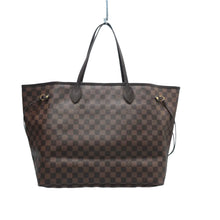Load image into Gallery viewer, Louis Vuitton Neverfull GM Damier Ebene Canvas Shoulder Bag Brown