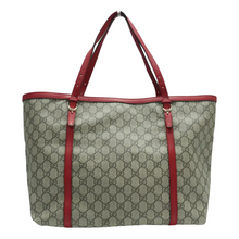 Load image into Gallery viewer, GUCCI Monogram Canvas Shoulder Bag Bicolor