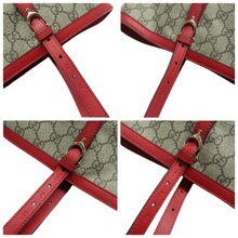 Load image into Gallery viewer, GUCCI Monogram Canvas Shoulder Bag Bicolor