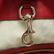 Load image into Gallery viewer, GUCCI Monogram Canvas Shoulder Bag Bicolor