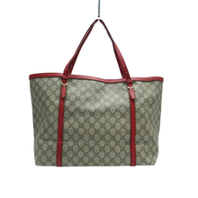 Load image into Gallery viewer, GUCCI Monogram Canvas Shoulder Bag Bicolor