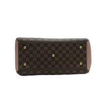 Load image into Gallery viewer, Louis Vuitton Damier Ebene Canvas Satchel Brown