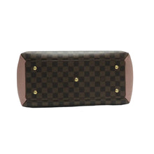 Load image into Gallery viewer, LOUIS VUITTON Normandy Damier Ebene Canvas Satchel Brown
