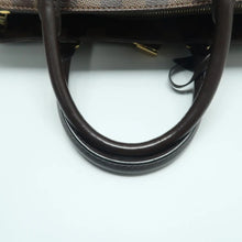 Load image into Gallery viewer, LOUIS VUITTON Normandy Damier Ebene Canvas Satchel Brown