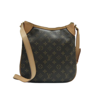 Load image into Gallery viewer, Louis Vuitton Odeon Canvas Shoulder Bag Brown
