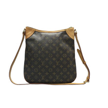 Load image into Gallery viewer, Louis Vuitton  Odeon MM Monogram Canvas Shoulder Bag Brown